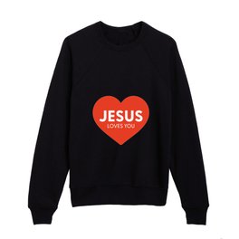 Jesus Loves You Kids Crewneck