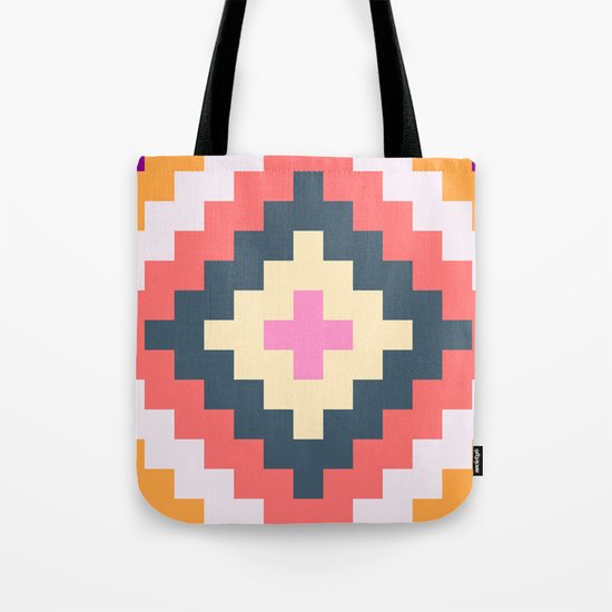 Friendship Bracelet Tote Bag