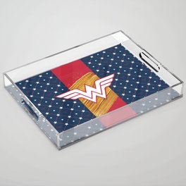 WonderWoman Acrylic Tray