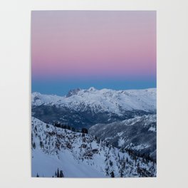 Alpenglow I Poster