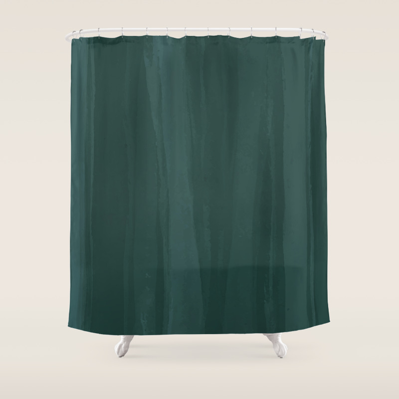 Forest Green Wash Shower Curtain By Bexley Society6
