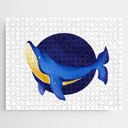 whale in space Jigsaw Puzzle
