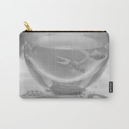 Fish Carry-All Pouch | Photo, Black and White, Animal 