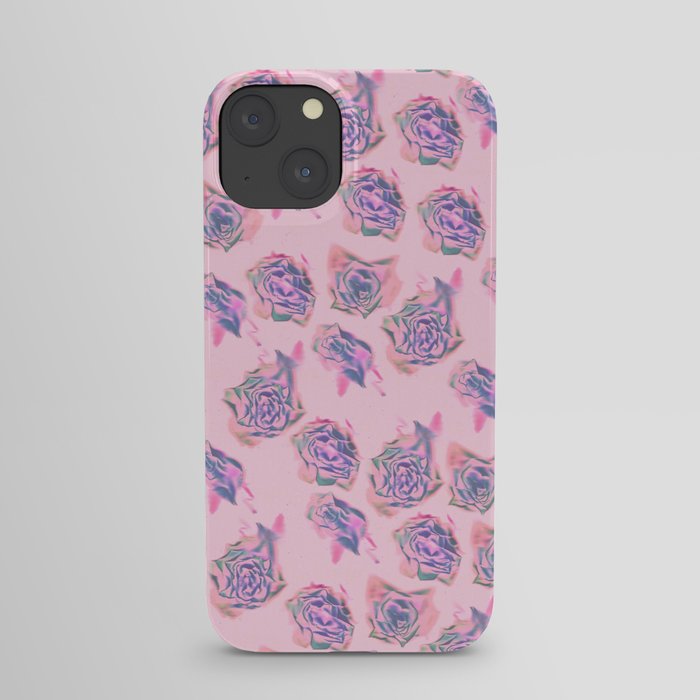 Rose pattern iPhone Case