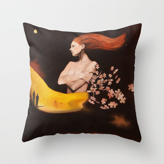 Untitled 4 Throw Pillow