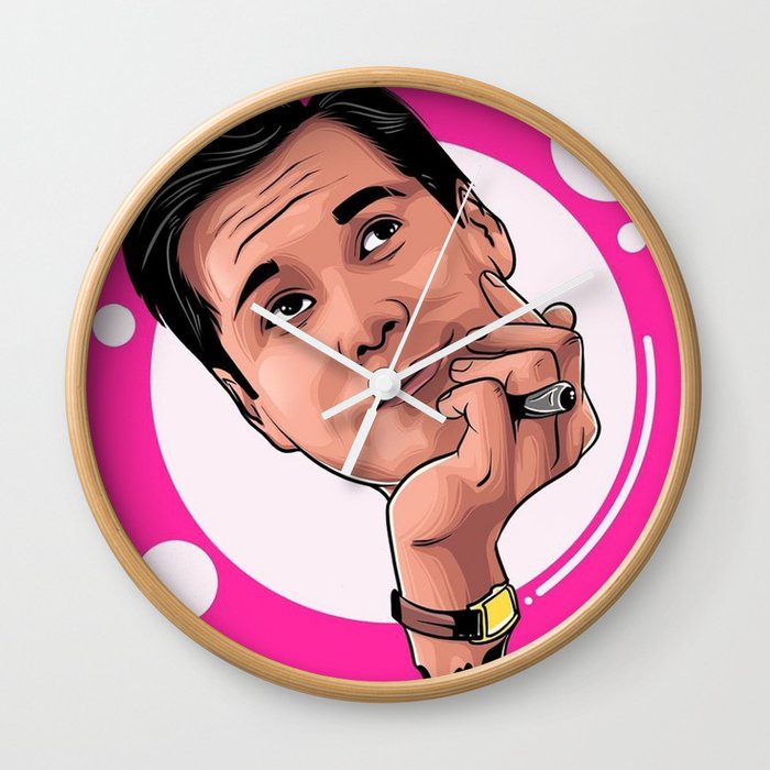 JIm carrey Wall Clock