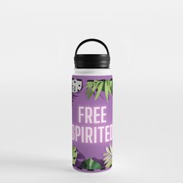 Free Spirited Tropical Water Bottle