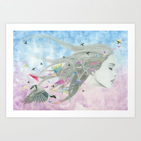 "The age of miracles" Art Print