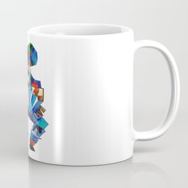 Accordion Player In Cubist Style Coffee Mug