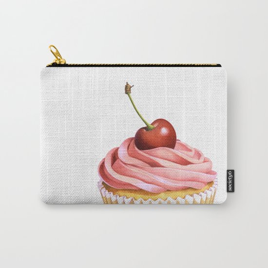 The Perfect Pink Cupcake Carry-All Pouch