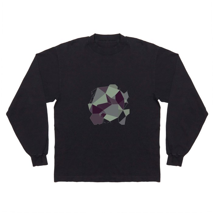 Low Poly Abstract Long Sleeve T Shirt