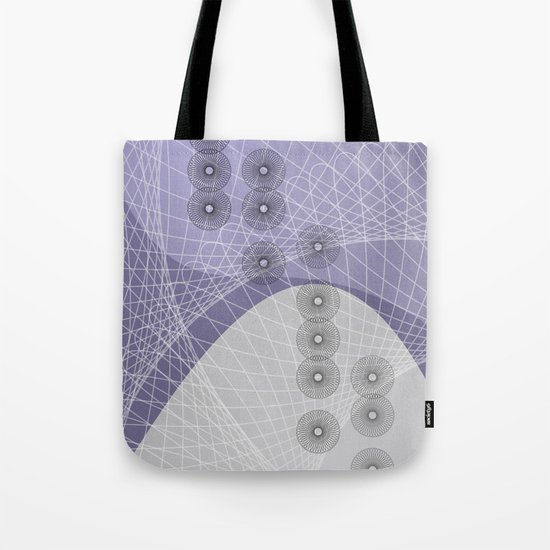 Purple Skyfall Tote Bag