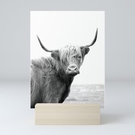 Highland Cow Mini Art Print