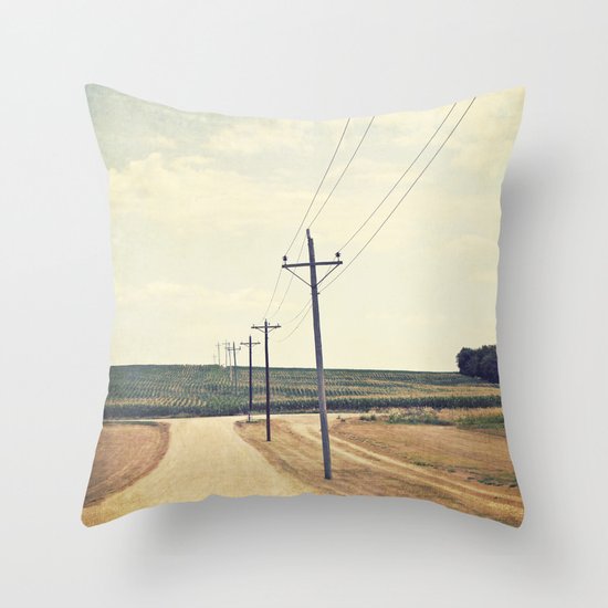 The Road to Dreams Throw Pillow