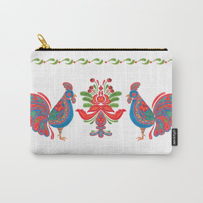The Blue Roosters Carry-All Pouch