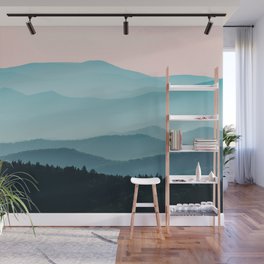 Amazing Smoky Mountain Sunset Adventure Wall Mural