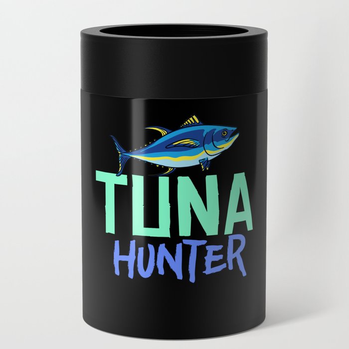 Red Tuna Fish Bluefin Fishing Salad Can Cooler