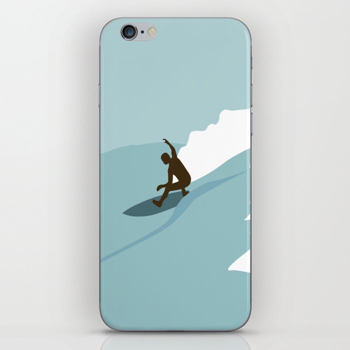 Surfing Dude iPhone Skin