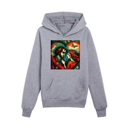 “A tribute to Valentine” collection Kids Pullover Hoodies