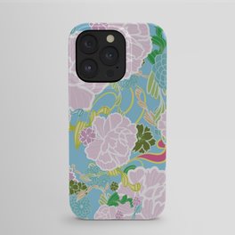 Blue Flowers  iPhone Case