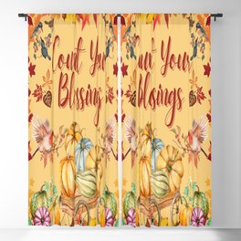 Count Your Blessings Blackout Curtain