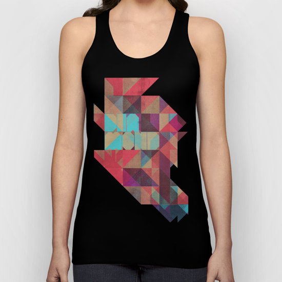 Risograph 1/Diamond Unisex Tank Top