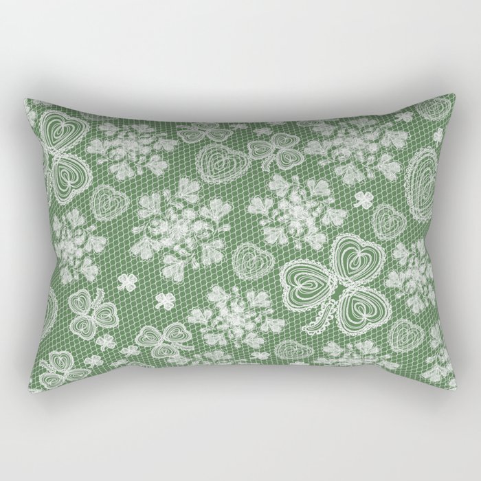 Irish Lace Rectangular Pillow