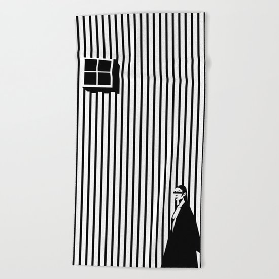 Window Beach Towel