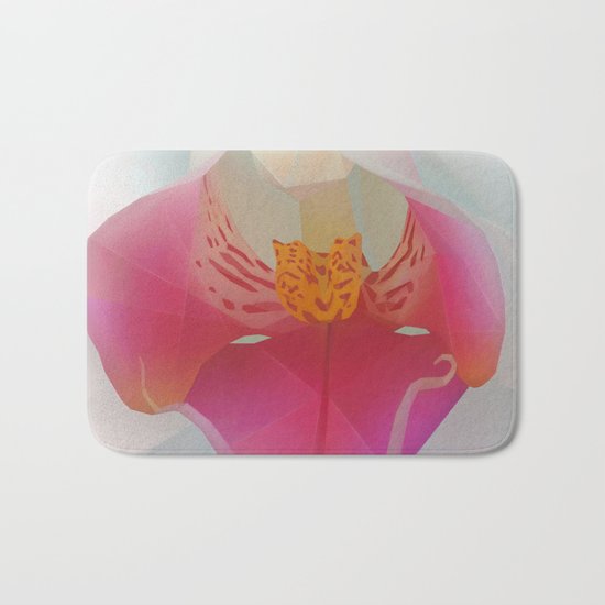 Orchid Bath Mat