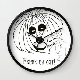 Sharon Needles - "FREAK EM OUT!" Wall Clock