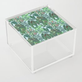Begonia Pale Blue Acrylic Box
