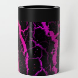 Cracked Space Lava - Red/Pink Can Cooler