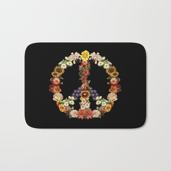 Flower Power Bath Mat