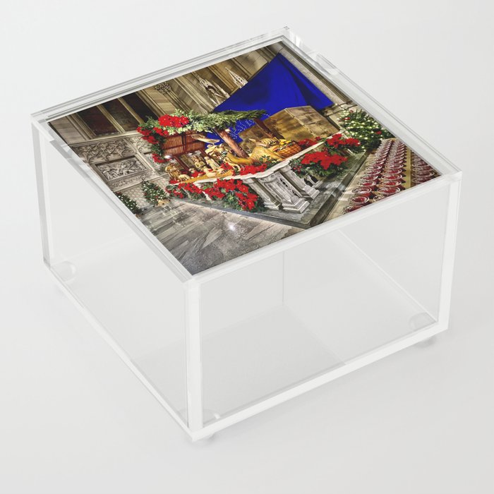 Crèche St Patrick's Cathedral Acrylic Box
