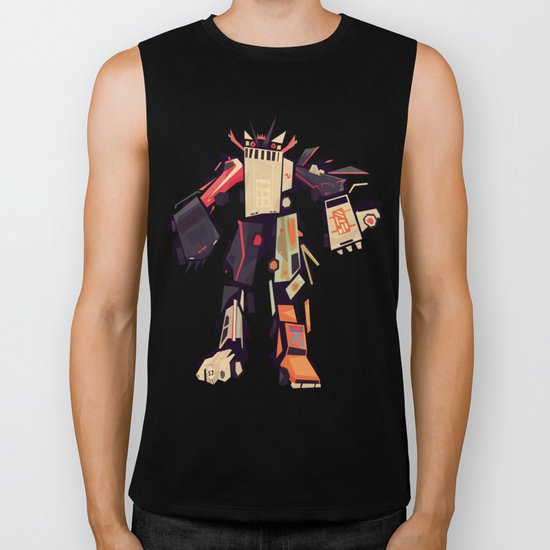 famous car monster Biker Tank