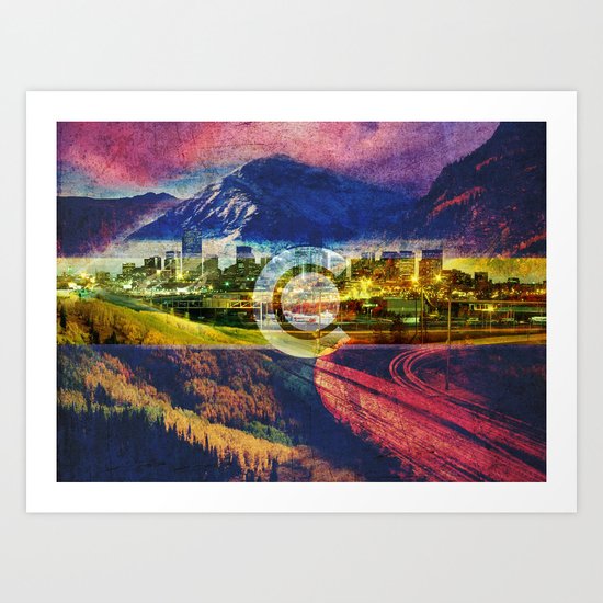 Colorado Art Print