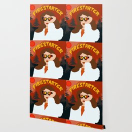 Fire Starter Wallpaper For Any Decor Style Society6