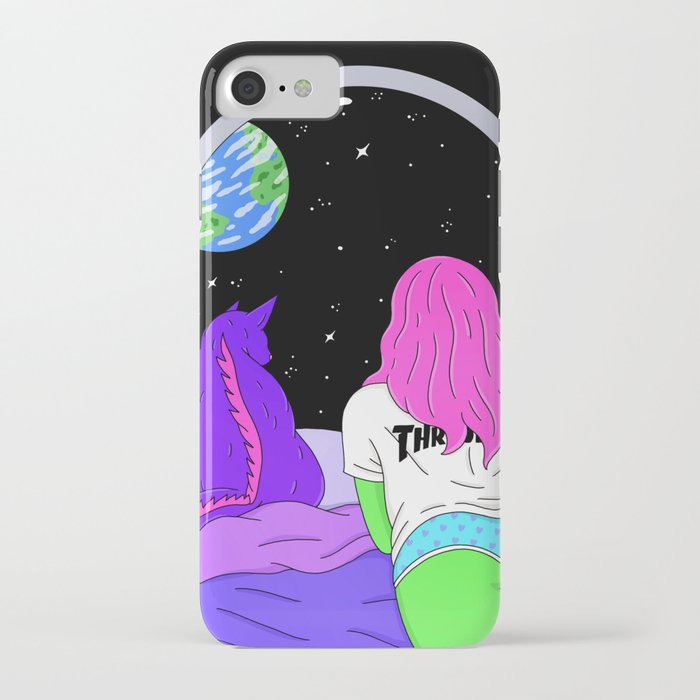 Alien Girl iPhone Case