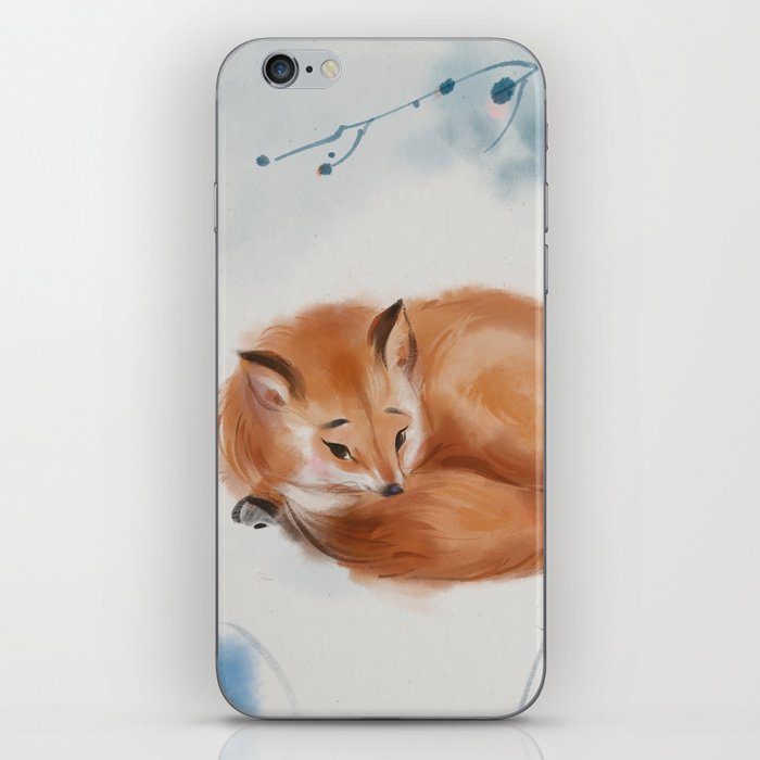 Cozy Fox iPhone Skin