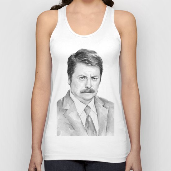 Ron Swanson Unisex Tank Top