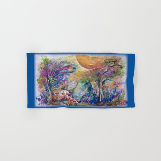 Dance of Nature Hand & Bath Towel