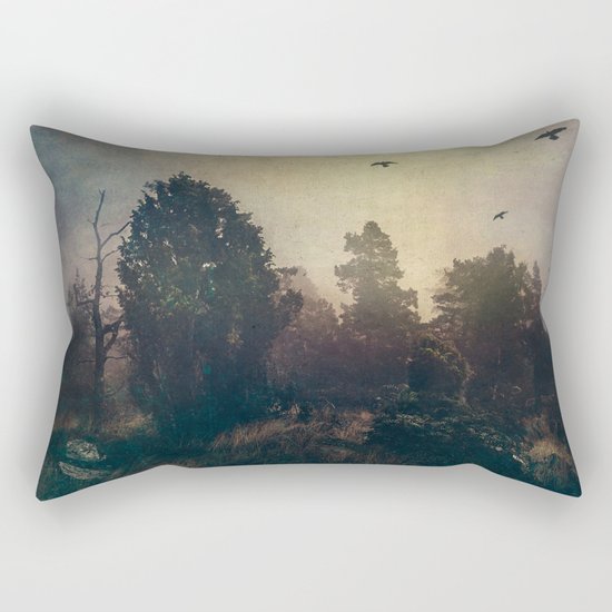 Home is where the fog is Rectangular Pillow