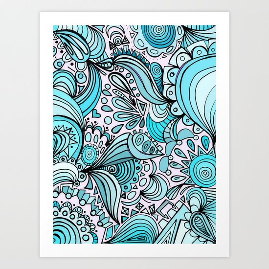 Crystal Art Print