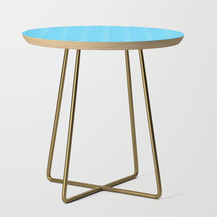 children's pattern-pantone color-solid color-light blue Side Table