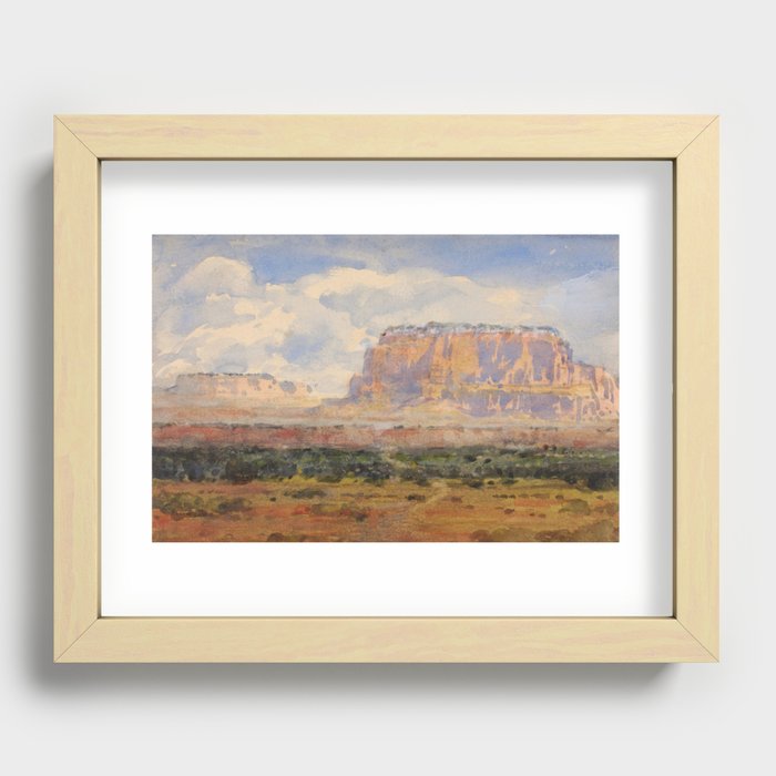 The Enchanted Mesa Recessed Framed Print