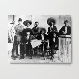 Emiliano Zapata Mexican Revolution Mexico Metal Print | Morelos, Zapatismo, Emiliano, Anarchy, Socialism, Emilianozapata, Zapatista, Mexico, Revolution, Retro 