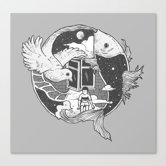 Flowing Dream Canvas Print