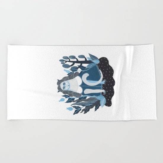 We are cats inside Beach Towel