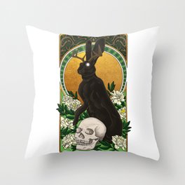 Guardian of Light and Death Throw Pillow