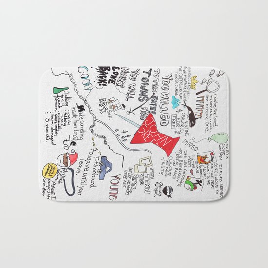 Paper towns, John Green Bath Mat